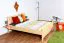 Kinderbett 140 x 200 cm | Massivholz: Buche | Natur Lackiert Abbildung