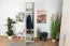 Schmaler 47 cm breiter Kleiderschrank mit 1 Tür | Kleiderstange | Farbe: Beige Abbildung