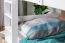 Stockbett für Jugendliche 120 x 190 cm | Massivholz: Buche | Weiß Lackiert | umbaubar in 2 Einzelbetten | inkl. Rollroste Abbildung