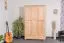 Schlafzimmerschrank, Farbe: Natur 190x133x60 cm Abbildung
