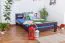 Buche Holzbett 160 x 200 cm Schokobraun Abbildung