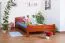 Buche Massivholzbett 160 x 200 cm Kirsche Abbildung
