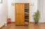 Landhaus-Stil Kiefer-Kleiderschrank, Farbe: Erle 190x120x60 cm Abbildung