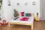 Massivholzbett Kiefer 180 x 200 cm Natur Abbildung