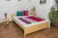 Kiefer Holzbett Bettgestell 160 x 200 cm Natur Abbildung