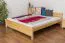 Massivholzbett Kiefer 180 x 200 cm Natur Abbildung