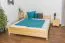 Bettgestell Kiefer 180 x 200 cm Natur Abbildung
