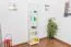 Bücherregal - 50 cm breit, Kiefer Holz-Massiv, Farbe: Weiß Abbildung