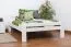 Weißes Buche Holzbett 120 x 200 cm Weiß Abbildung