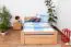 Bett 120 x 200 cm Buche Natur Abbildung