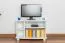 TV-Element Massivholz Farbe: Weiß 50x77x40 cm  Abbildung