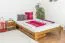 Kiefer Bett 140 x 200 cm Eiche Abbildung