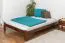 Futonbett Kiefer 140 x 200 cm Nuss Abbildung