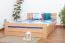 Massivholzbett Buche 180 x 200 cm Natur Abbildung