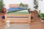 Buche Holzbett 160 x 200 cm Natur Abbildung