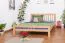 Holzbett Buche 180 x 200 cm Natur Abbildung