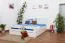 Holzbett Buche 160 x 200 cm Weiß Abbildung