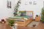 Massivholz Bettgestell Buche 160 x 200 cm Natur Abbildung