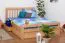 Bettgestell Schubladenbett Buche 160 x 200 cm Natur Abbildung