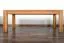 Beistelltisch Couchtisch Eiche Massivholz Farbe: Natur 45x120x80 cm Abbildung
