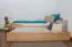 Stauraumbett Buche 90 x 200 cm Natur Abbildung