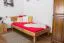 Bett Eiche 100 x 200 cm geölt Abbildung