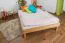 Bett Kernbuche massiv 140 x 200 cm geölt Abbildung