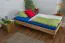 Bett Kernbuche massiv 100 x 200 cm geölt Abbildung