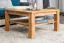 Couchtisch Kernbuche Massivholz Farbe: Natur 45x80x80 cm Wohnzimmermöbel Wohnzimmereinrichtung Abbildung
