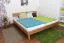 Bett Eiche 200 x 200 cm geölt Abbildung