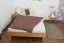 Bett Eiche massiv 120 x 200 cm geölt Abbildung