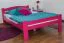 Bettgestell Buche 120 x 200 cm Rosa Abbildung
