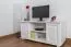 TV-Lowboard Landhausstil Massivholz Farbe: Weiß 55x118x47 cm Abbildung