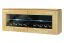 Wandschrank Eiche / Schwarz 48x122x35 cm Abbildung