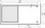 Gartenhaus SET terragrau mit Anbaudach 2,35 m Breite, Rückwand, Grundfläche: 4m²