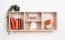 Kinderzimmer - Wandregal Benjamin 32, Farbe: Buche - 37 x 94 x 25 cm (H x B x T)