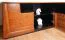 TV-Element teilmassiv Farbe: Nuss 46x121x51 cm