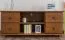 TV-Lowboard Massivholz Farbe: Eiche 55x136x47 cm Abbildung
