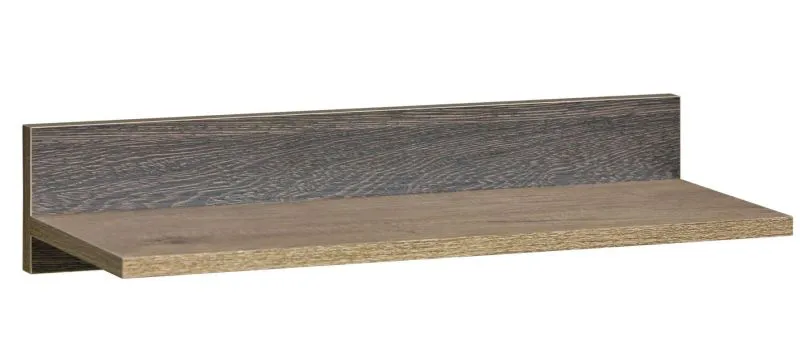 Bücherregal - 60 cm breit, Farbe: Braun Abbildung