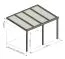 Terrassenüberdachung M 02, Dach: 10 mm Glas klar, Grundfläche: 12,21 m² - Abmessungen: 300 x 407 cm (B x L)