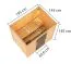 Sauna "Fynn" SET mit bronzierter Tür - Farbe: Natur, Ofen externe Steuerung easy 3,6 kW - 195 x 145 x 187 cm (B x T x H)