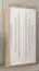 Schiebetürenschrank / Kleiderschrank Pilatus 01, Farbe: Eiche Sonoma / Weiß matt - Abmessungen: 200 x 100 x 62 cm (H x B x T)