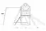 Spielturm S3B inkl. Wellenrutsche, Doppelschaukel-Anbau, Balkon, Sandkasten, Rampe und Klettergerüst-Anbau - Abmessungen: 450 x 500 cm (B x T)