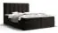 Großes Boxspringbett mit genügend Stauraum Pirin 86, Farbe: Schwarz - Liegefläche: 180 x 200 cm (B x L)