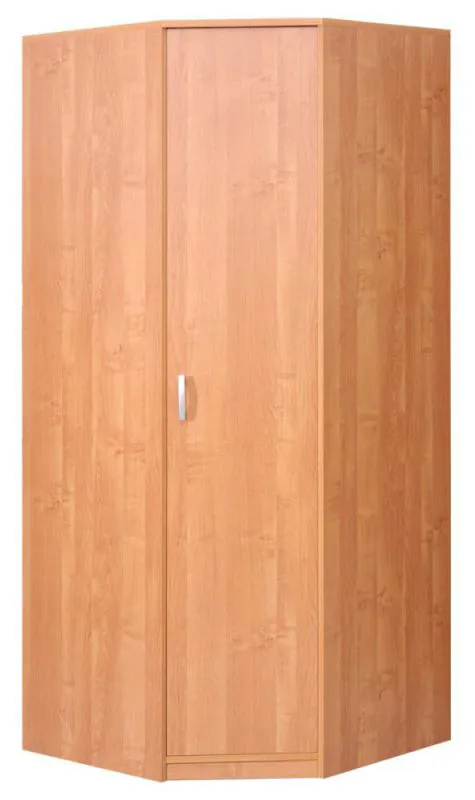 Eckkleiderschrank braun Abbildung