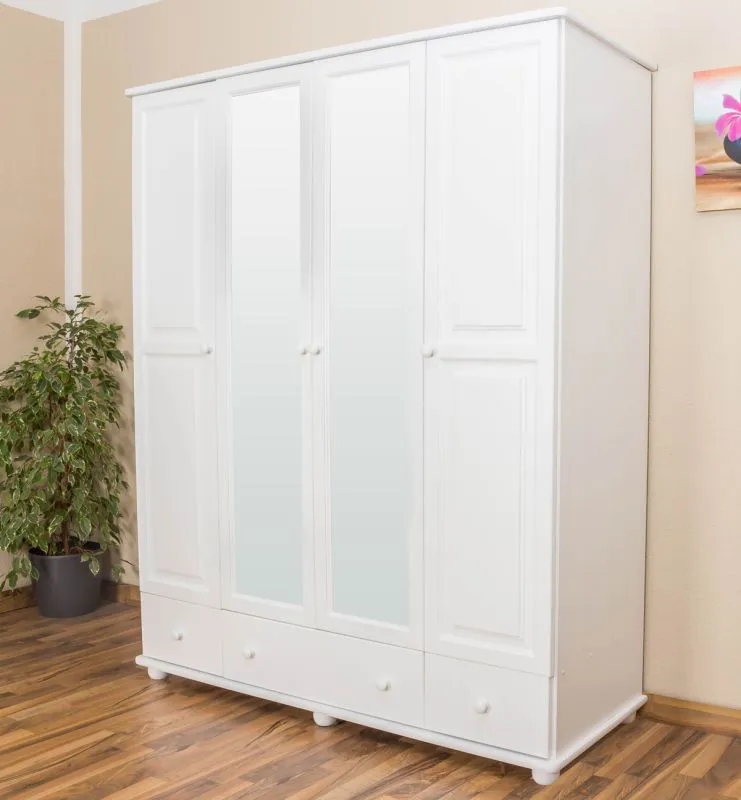 Kleiderschrank Holz massiv