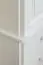 Schlafzimmer-Schrank Kiefer massiv Weiß 195x45x42 cm