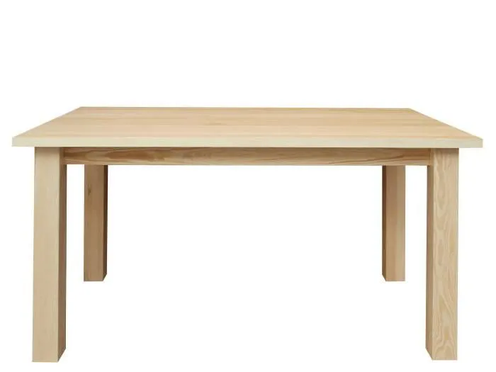 Holztisch Tisch 80x200 cm Kiefer massiv, Farbe: Natur Abbildung