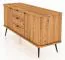 Kommode Rolleston 14 Kernbuche massiv geölt - Abmessungen: 72 x 144 x 46 cm (H x B x T)