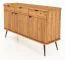 Kommode Rolleston 16 Kernbuche massiv geölt - Abmessungen: 87 x 144 x 46 cm (H x B x T)